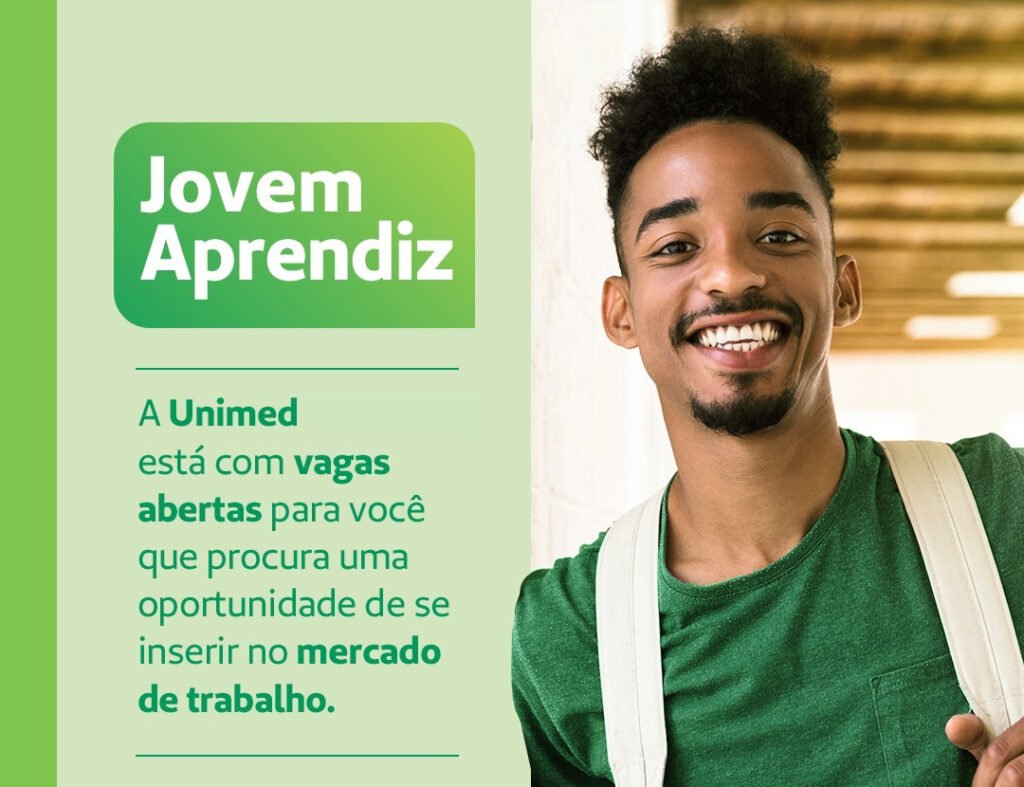 Unimed Jovem Aprendiz 2026: Oportunidade em Saúde com Benefícios Completos Unimed Jovem Aprendiz